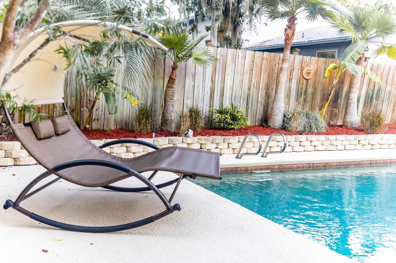 ג'קסונוויל ביץ' Pool & Hot Tub Home W Game Room! 1 Mile To Beach! מראה חיצוני תמונה