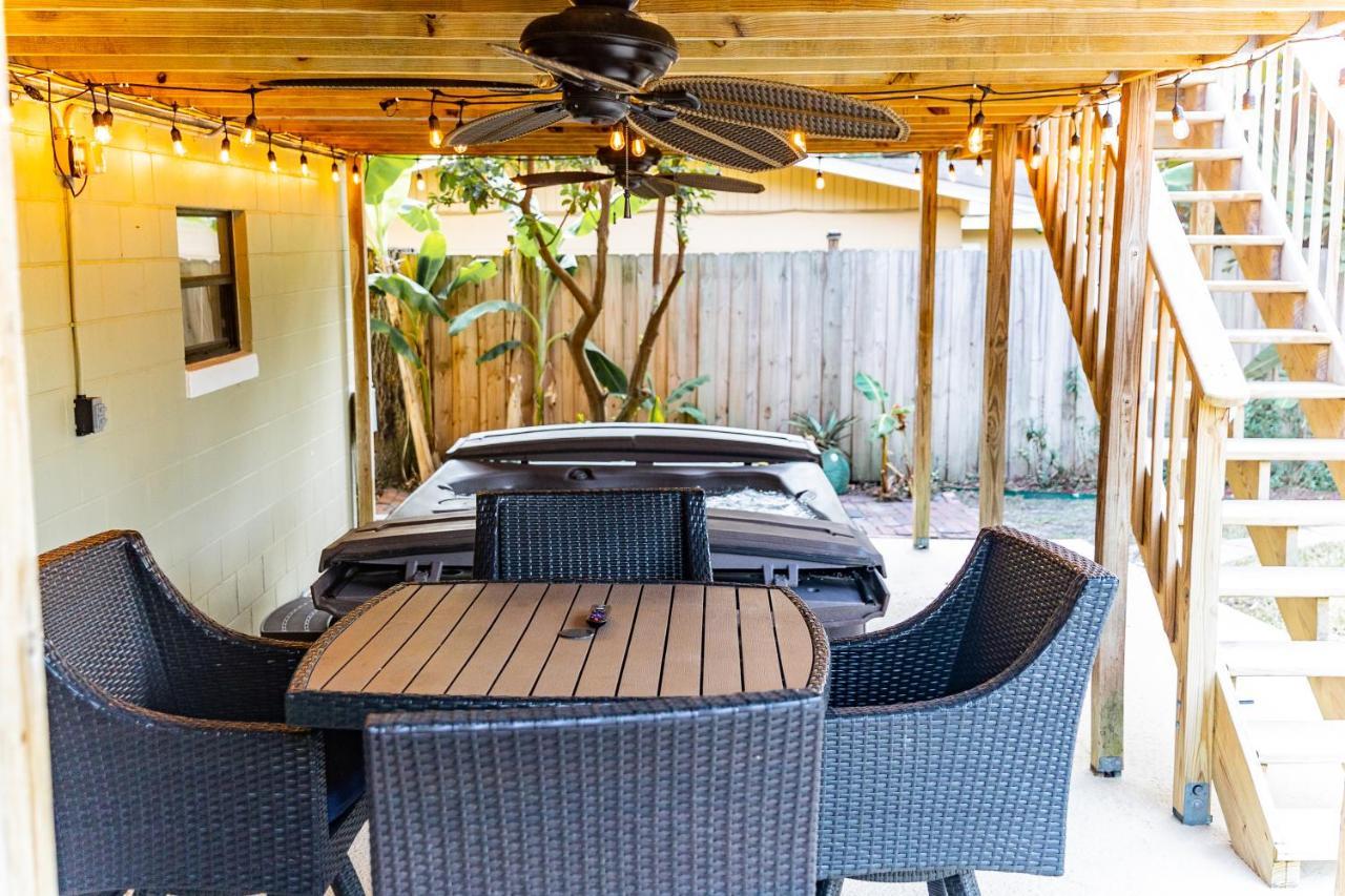 ג'קסונוויל ביץ' Pool & Hot Tub Home W Game Room! 1 Mile To Beach! מראה חיצוני תמונה